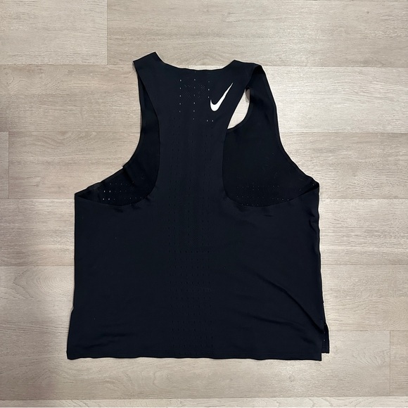 Nike Aeroswift Singlet Black Size XL - Picture 2 of 2